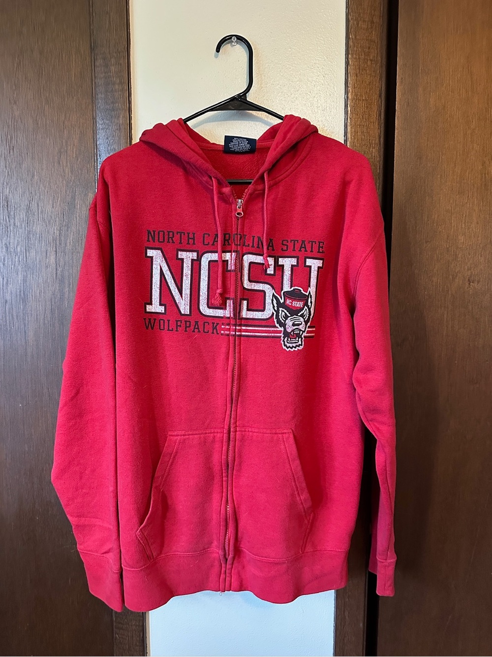North Carolina State University Hoodie size large